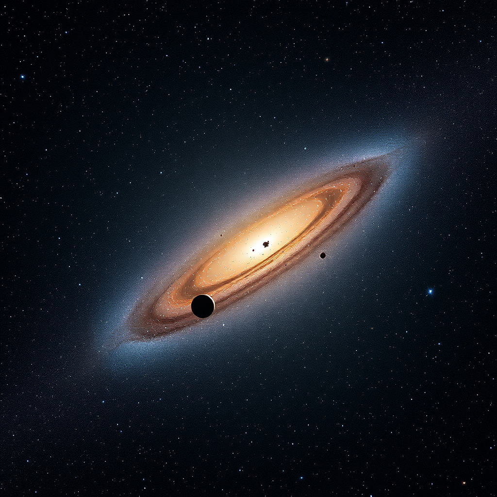 Detailed M31 galaxy photo